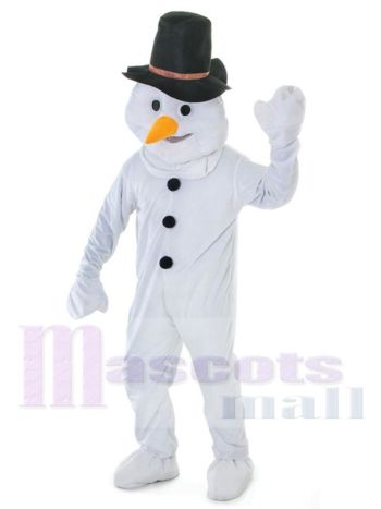 Schneemann maskottchen kostüm