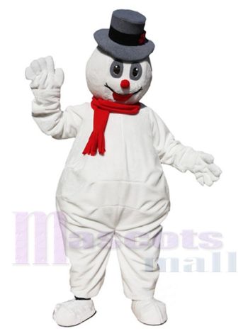 Schneemann maskottchen kostüm