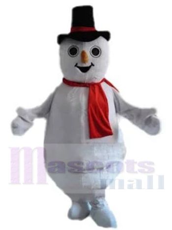 Schneemann maskottchen kostüm