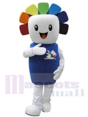 Schneemann maskottchen kostüm
