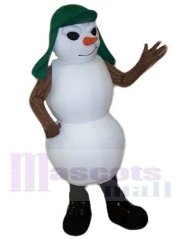 Schneemann maskottchen kostüm