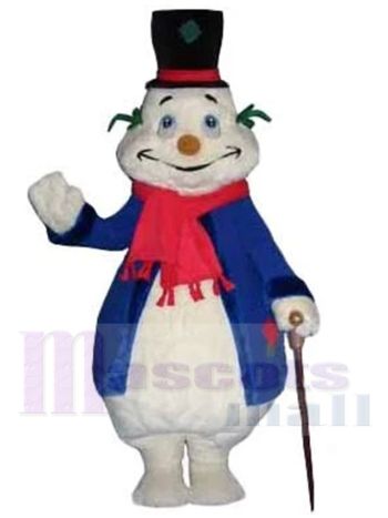Schneemann maskottchen kostüm