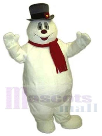 Schneemann maskottchen kostüm