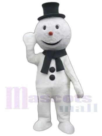 Schneemann maskottchen kostüm