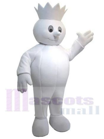 Schneemann maskottchen kostüm