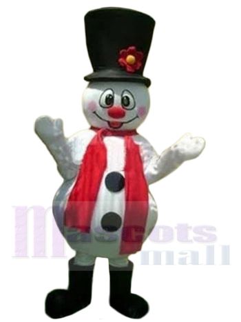 Schneemann maskottchen kostüm