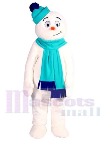 Schneemann maskottchen kostüm