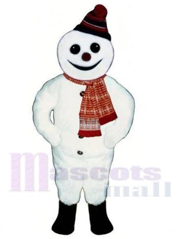 Schneemann maskottchen kostüm