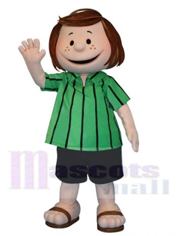 Linus-Mädchen maskottchen kostüm
