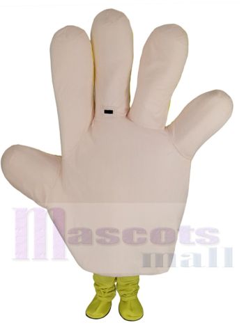 Gehende Hand Maskottchen Kostüm