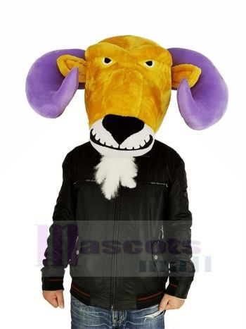 Cool RAM Maskottchen Kostüm Nur Kopf