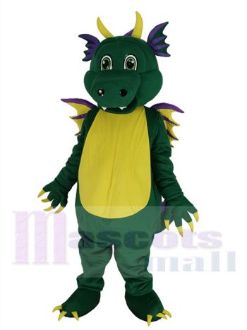 Drache maskottchen kostüm