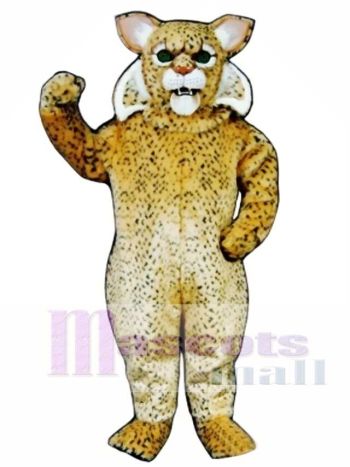Nettes Rotluchs Katzen Maskottchen Kostüm