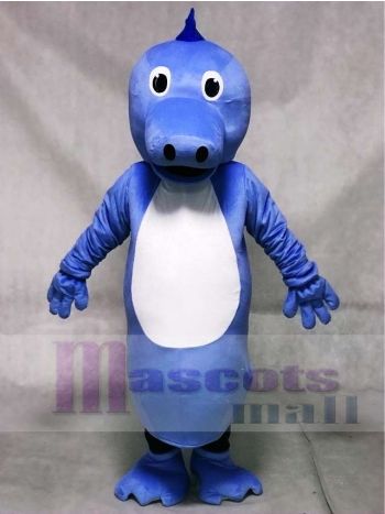 Niedliche blaue Henry Seahorse Maskottchen Kostüme