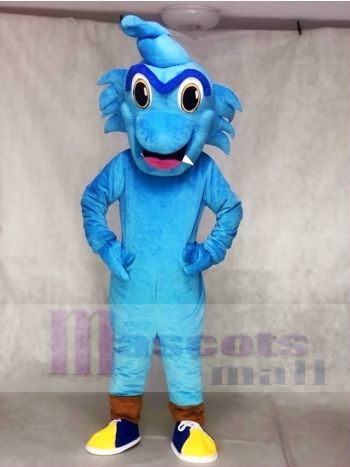 Ganze Blaue Sturm Maskottchen Kostüme