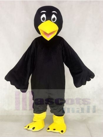 Schwarz Vogel Raven Maskottchen Kostüme Tier