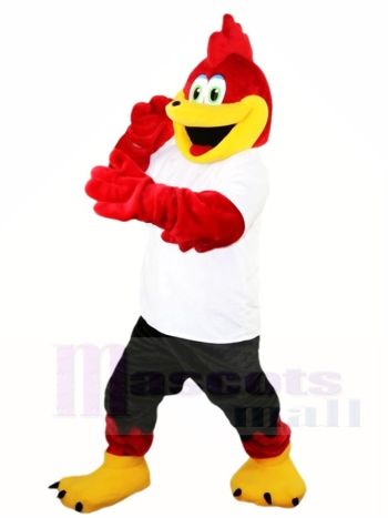 rot Sport Adler Maskottchen Kostüme Falke Tier