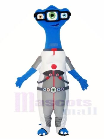 Drei Augen Alien Maskottchen Kostüme