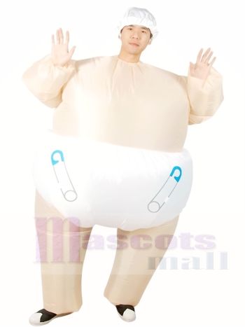 Groß Weinen Baby Aufblasbare Halloween Weihnachts kostüme für Erwachsene