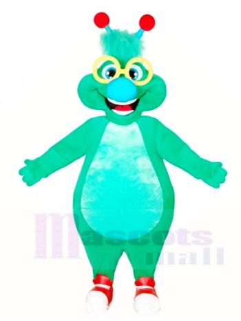 Grüne Alien Monster Maskottchen Kostüme