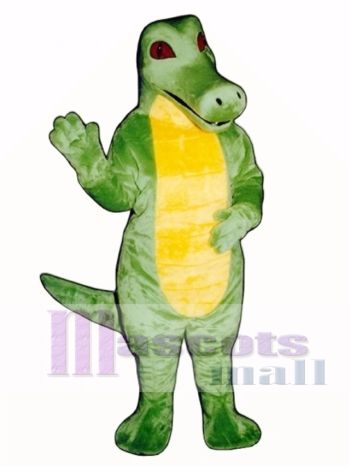 Krokodil Maskottchen Kostüm Erwachsene