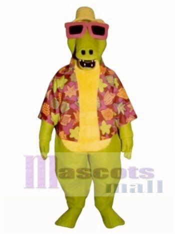 Super Alligator Maskottchen Kostüm Erwachsene
