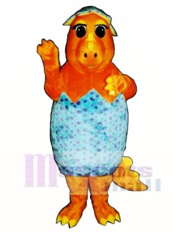 Schraffur Baby-Saurus Maskottchen Kostüm