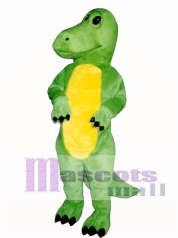 Dino Nerd Mascot Costume
