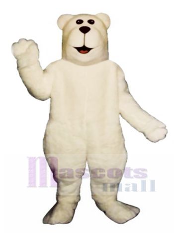 Arktischer Bär Weihnachtsmaskottchen Kostüm