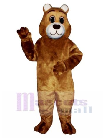 Süße sanfte Bär Maskottchen Kostüm
