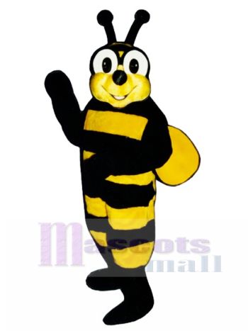 Gelbes Jacken Bienen Maskottchen Kostüm Insekt (Configura