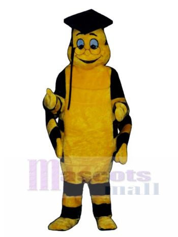 Gebildetes Wurm Maskottchen Kostüm