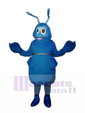 Blauer Käfer Maskottchen Kostüm