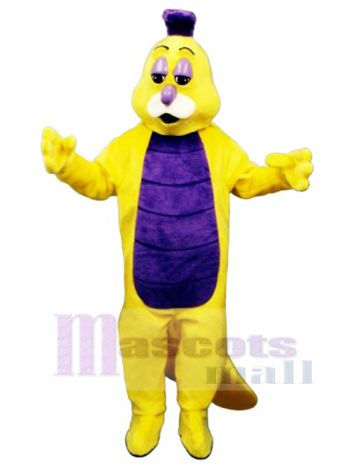 Willy Wurm Maskottchen Kostüm