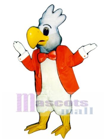Kakadu mit Jacken Maskottchen Kostüm