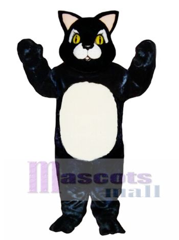Netter Blackie Katzen Maskottchen Kostüm Tier 