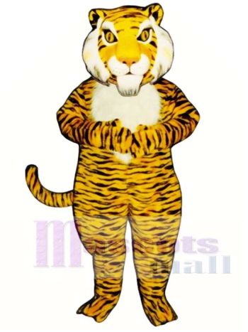 Nettes Jungle Tiger Maskottchen Kostüm