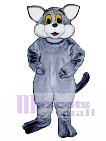 Nettes graues Katzen Maskottchen Kostüm