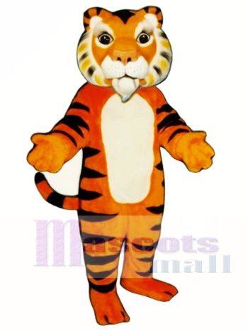 Süßes Indien Tiger Maskottchen Kostüm
