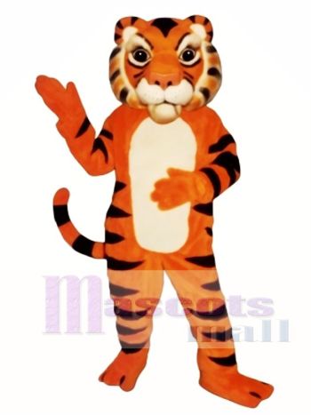 Nettes sibirisches Tiger-Maskottchen-Kostüm