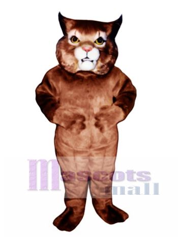 Nettes Mädchen Wildcat Maskottchen Kostüm Tier 
