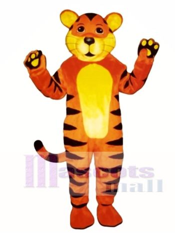 Niedliches Tiger Cub Maskottchen Kostüm