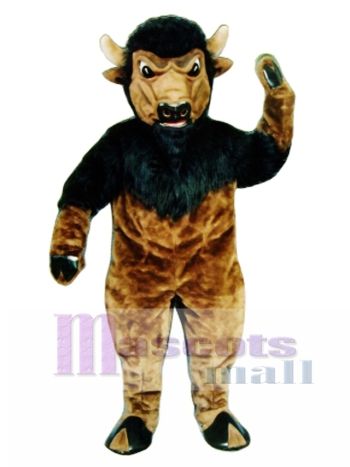 Bison Maskottchen Kostüm