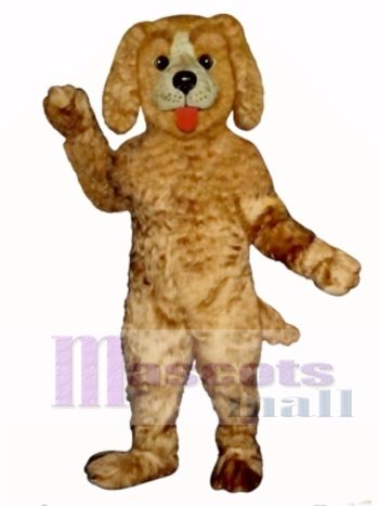 Niedlich Zottelig Hund Maskottchen Kostüm Tier 