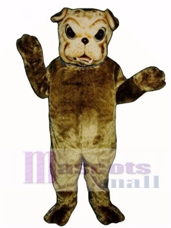 Niedliches Bulldog Maskottchen Kostüm Tier