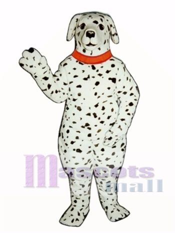 Niedlich Realistisch Dalmatiner Hund mit Halsband Maskottchen Kostüm