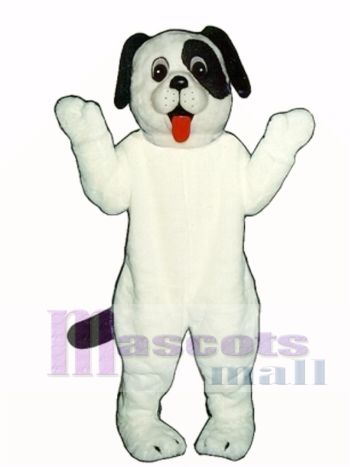 Niedlich Weiß Hündchen Hund Maskottchen Kostüm