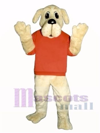 Netter Rah Rah Hund mit Hemd Maskottchen Kostüm