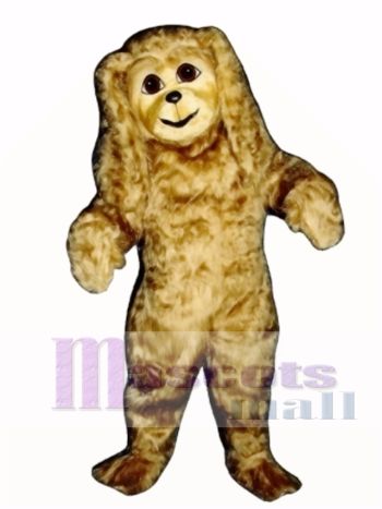 Süß freundlich Spaniel Hund Maskottchen Kostüm