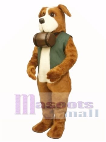 Niedlich Rettung Rover Hund mit Barrel & Vest Maskottchen Kostüm Tier 